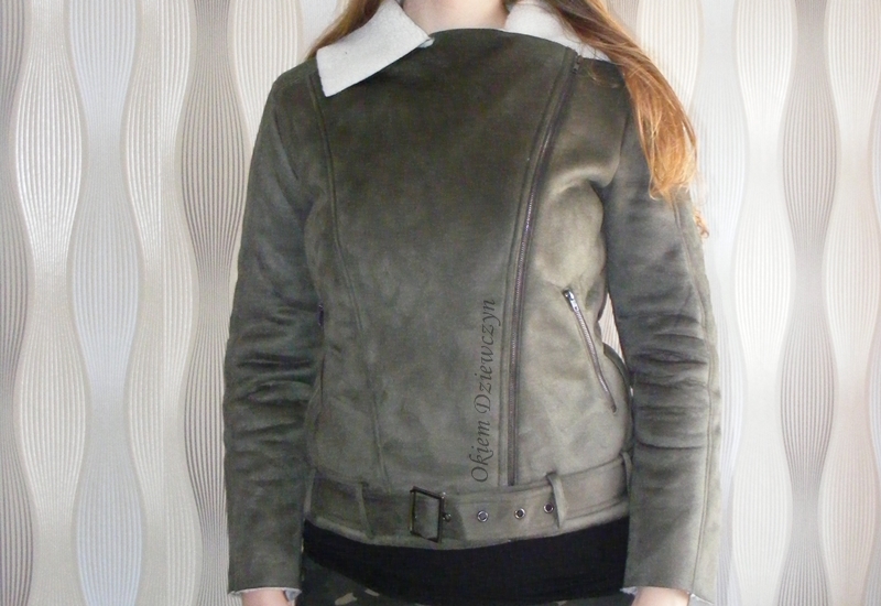 Army Green Long Sleeve Lapel Coat